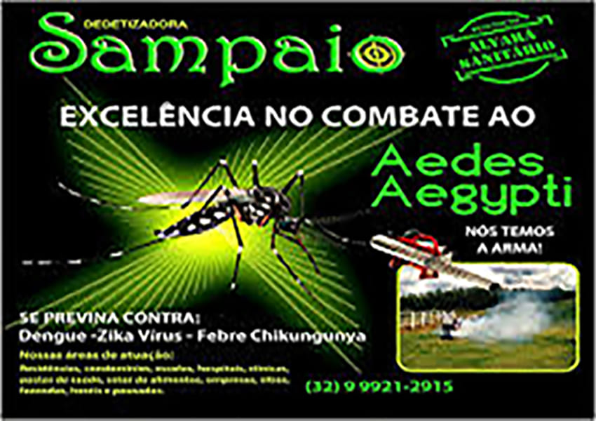 Dedetização do Mosquito da Dengue